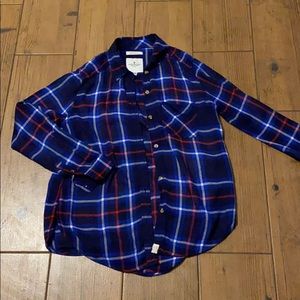 Juniors XS flannel shirt